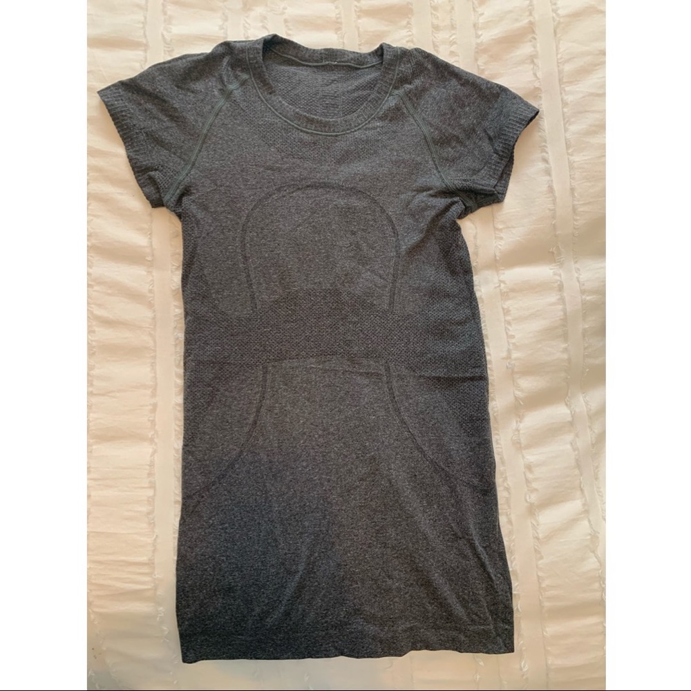 Lululemon Gray Swiftly Tech Short Sleeve Shirt